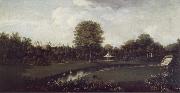 William Tomkins, The Elysian Fields at Audley End,Essex,from the Tea House Bridge